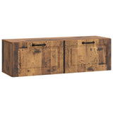 vidaXL Wandmontage TV-kast Zwart 59,5 x 41 x 30 cm Bewerkt hout