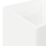 vidaXL Opslaghaak & Rek Zwart Eiken 25 x 24,5 x 64 cm Bewerkt hout