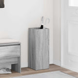 vidaXL Opslaghaak & Rek Zwart Eiken 25 x 24,5 x 64 cm Bewerkt hout