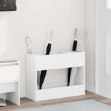 vidaXL Opslaghaak & Rek met opslag Wit 65 x 24 x 50 cm Bewerkt hout