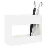vidaXL Opslaghaak & Rek met opslag Wit 65 x 24 x 50 cm Bewerkt hout
