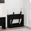 vidaXL Opslaghaak & Rek met opslag Wit 65 x 24 x 50 cm Bewerkt hout