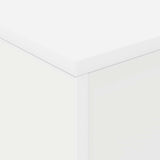 vidaXL Tijdschriftenrek Zwart Eiken 70 x 41 x 156 cm Bewerkt hout
