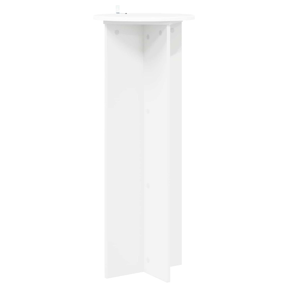 vidaXL Plantenstand 2 pcs Zwart 40 x 40 x 80 cm Bewerkt hout