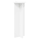 vidaXL Plantenstand 2 pcs Zwart 40 x 40 x 80 cm Bewerkt hout