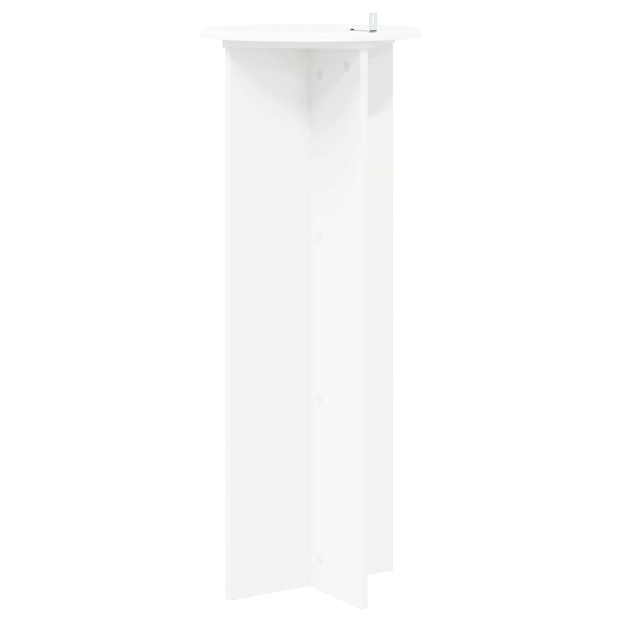 vidaXL Plantenstand 2 pcs Zwart 40 x 40 x 80 cm Bewerkt hout