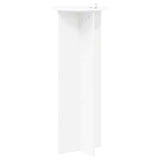 vidaXL Plantenstand 2 pcs Zwart 40 x 40 x 80 cm Bewerkt hout