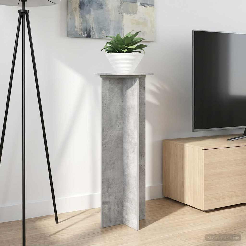 vidaXL Plantenstand 2 pcs Zwart 40 x 40 x 80 cm Bewerkt hout