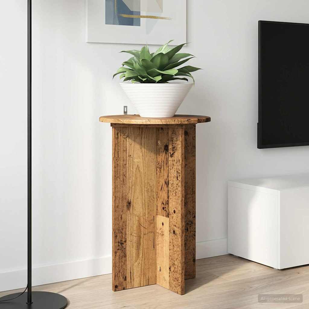 vidaXL Plantenstand 2 pcs Zwart 40 x 40 x 80 cm Bewerkt hout