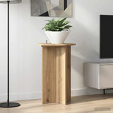 vidaXL Plantenstand 2 pcs Zwart 40 x 40 x 80 cm Bewerkt hout