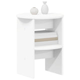 vidaXL Sideboard White Ø40 x 50 cm Engineered Wood