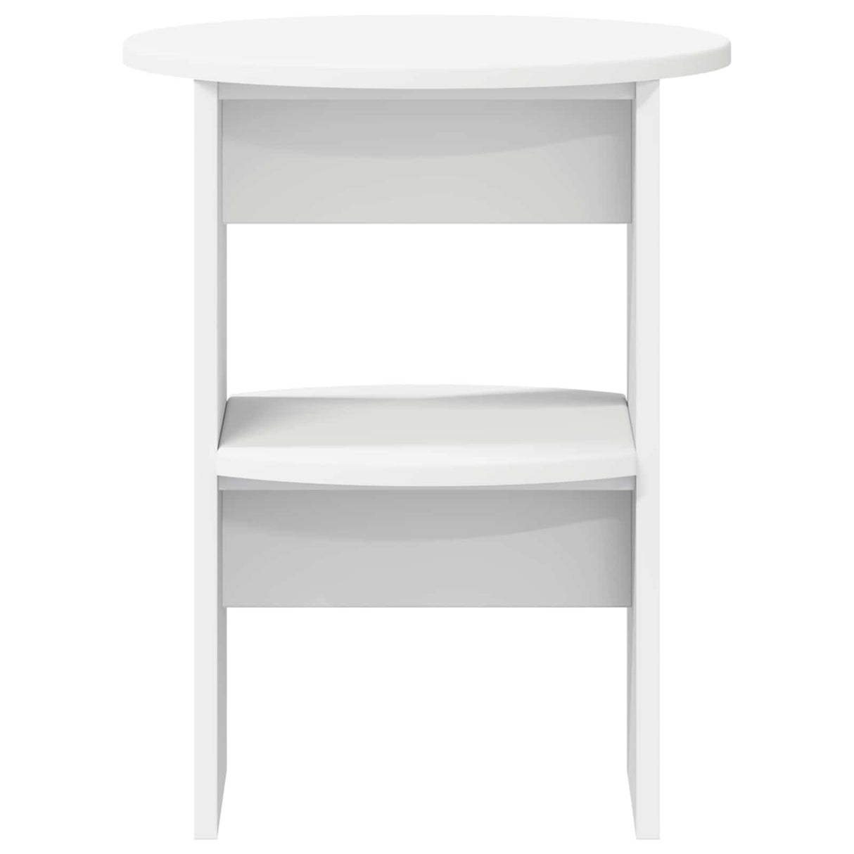 vidaXL Sideboard White Ø40 x 50 cm Engineered Wood
