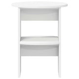 vidaXL Sideboard White Ø40 x 50 cm Engineered Wood