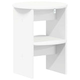 vidaXL Sideboard White Ø40 x 50 cm Engineered Wood