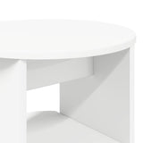 vidaXL Sideboard White Ø40 x 50 cm Engineered Wood