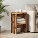 vidaXL Sideboard White Ø40 x 50 cm Engineered Wood