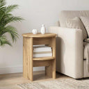 vidaXL Sideboard White Ø40 x 50 cm Engineered Wood