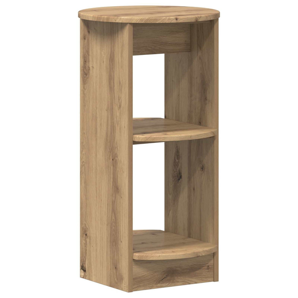vidaXL Bijzetkast Gerookte Eik 40 x 40 x 75 cm Geconstrueerd hout