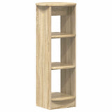 vidaXL Bijzetkast Gerookte Eik 40 x 40 x 75 cm Geconstrueerd hout