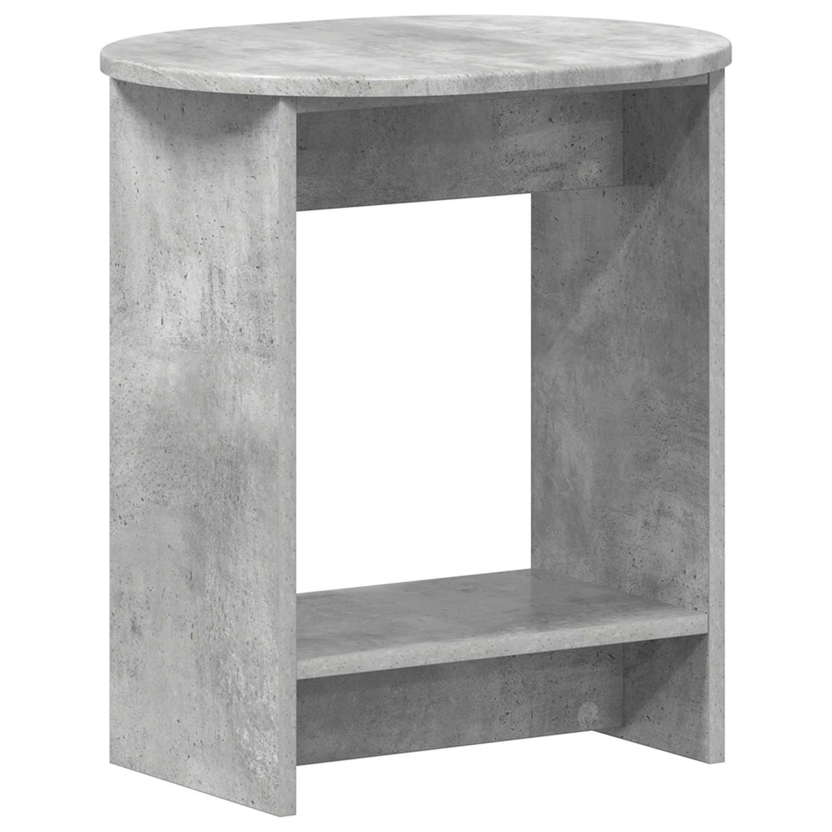 vidaXL Bijzettafel Wit 50 x 39,5 x 55 cm Geconstrueerd hout