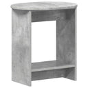 vidaXL Bijzettafel Wit 50 x 39,5 x 55 cm Geconstrueerd hout