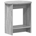 vidaXL Bijzettafel Wit 50 x 39,5 x 55 cm Geconstrueerd hout