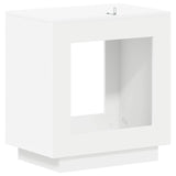 vidaXL Bijzettafel Wit 60 x 40 x 65 cm Bewerkt hout