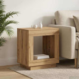 vidaXL Bijzettafel Wit 60 x 40 x 65 cm Bewerkt hout
