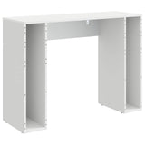 vidaXL Salontafel Wit 102 x 35 x 75 cm Bewerkt hout
