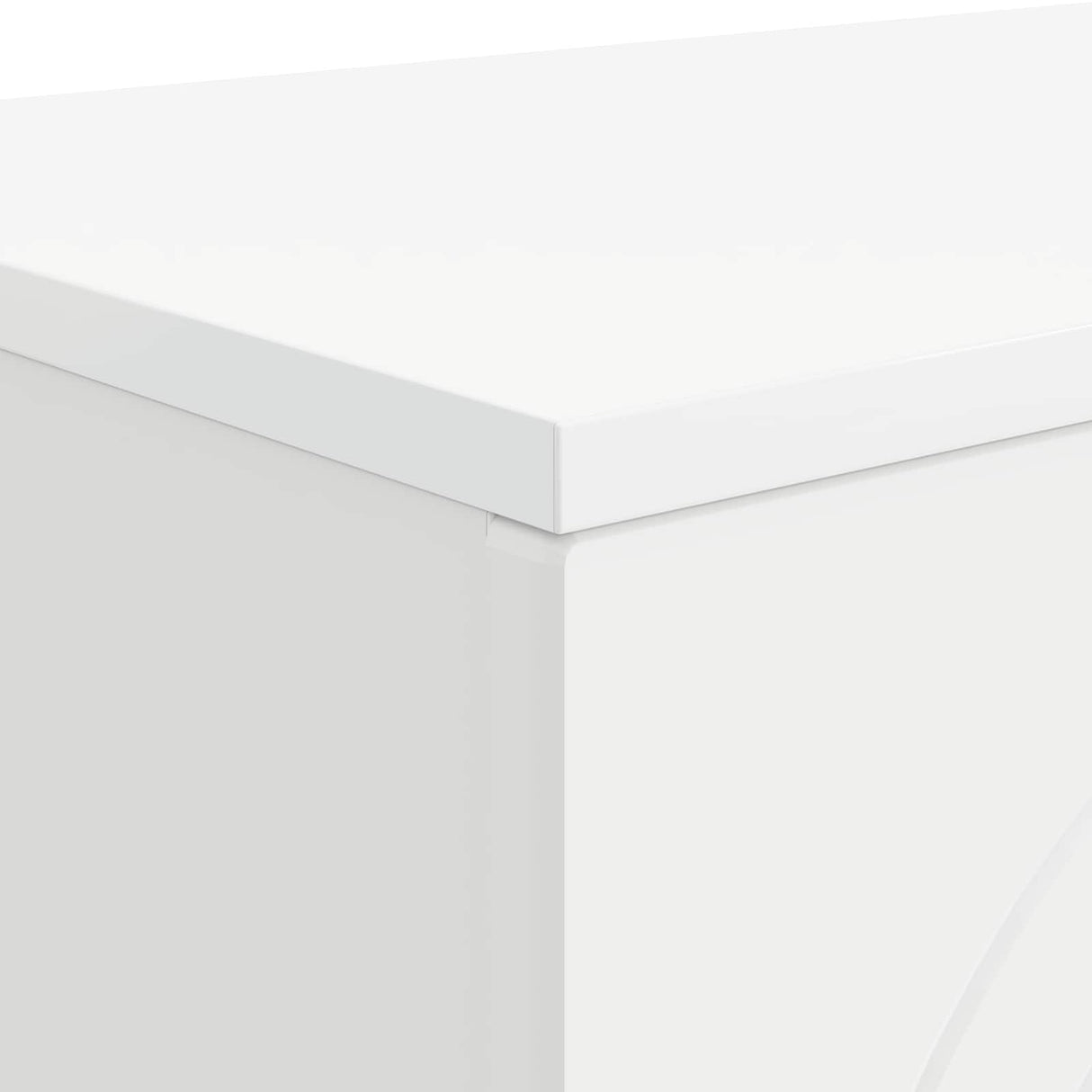 vidaXL Salontafel Wit 102 x 35 x 75 cm Bewerkt hout