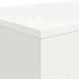 vidaXL Salontafel Wit 102 x 35 x 75 cm Bewerkt hout