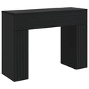 vidaXL Salontafel Wit 102 x 35 x 75 cm Bewerkt hout