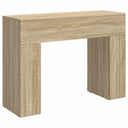 vidaXL Salontafel Wit 102 x 35 x 75 cm Bewerkt hout