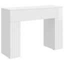 vidaXL Salontafel Wit 102 x 35 x 75 cm Bewerkt hout