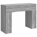 vidaXL Salontafel Wit 102 x 35 x 75 cm Bewerkt hout