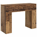 vidaXL Salontafel Wit 102 x 35 x 75 cm Bewerkt hout