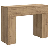 vidaXL Salontafel Wit 102 x 35 x 75 cm Bewerkt hout