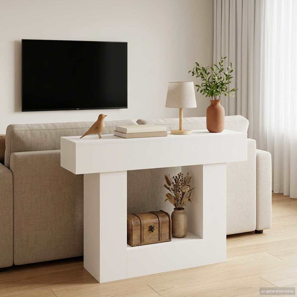 vidaXL Wit 101 x 30 x 74 cm