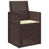 vidaXL Seat Cushions 2 pcs Cream 47 x 36 x 2 cm Polyester