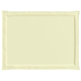 vidaXL Seat Cushions 2 pcs Cream 47 x 36 x 2 cm Polyester