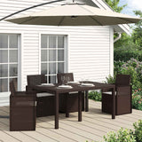 vidaXL Seat Cushions 2 pcs Cream 47 x 36 x 2 cm Polyester