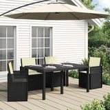 vidaXL Seat Cushions 2 pcs Cream 47 x 36 x 2 cm Polyester