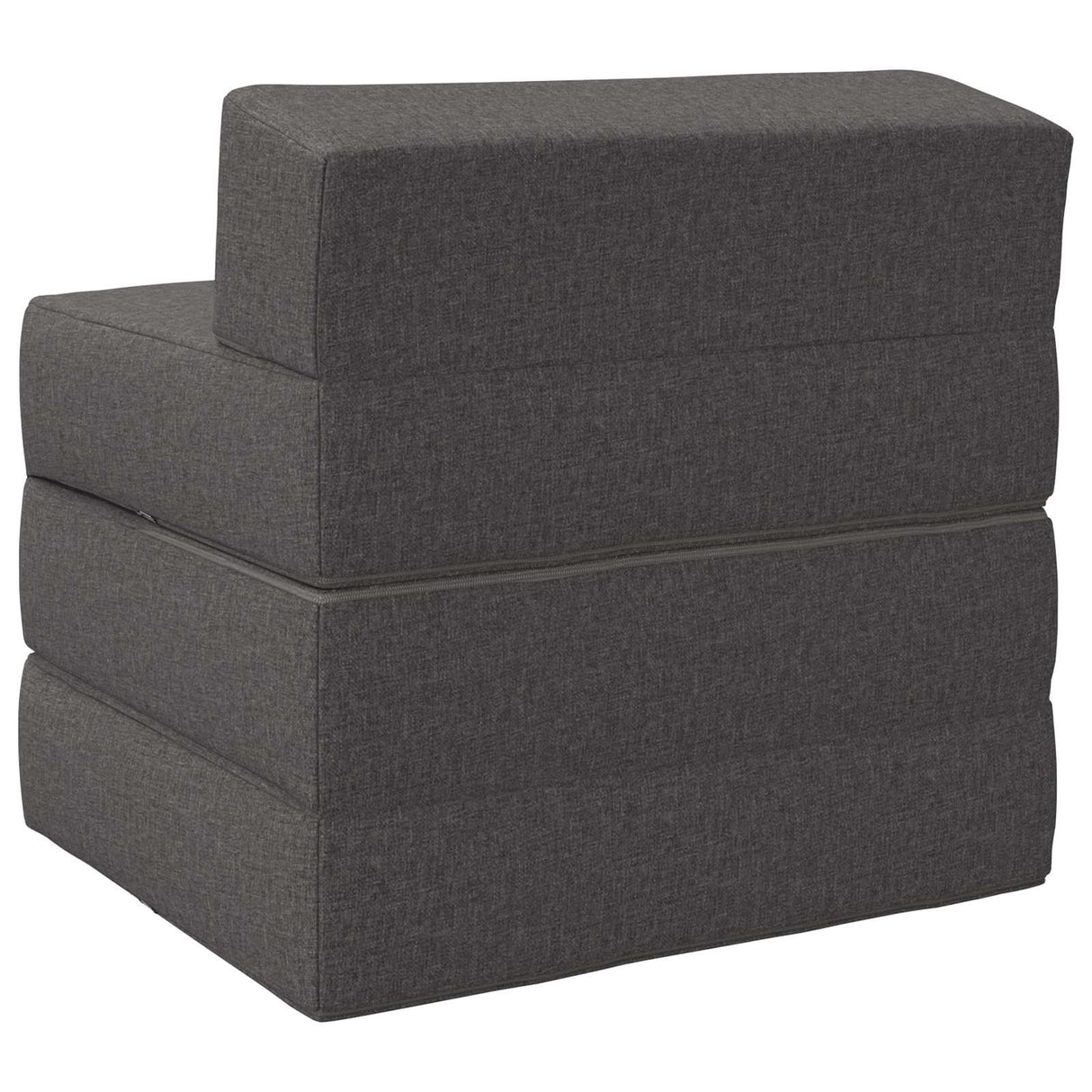 vidaXL Vouwbare Sofa Bed Lichtgrijs 70 x 60 x 63 cm Stof