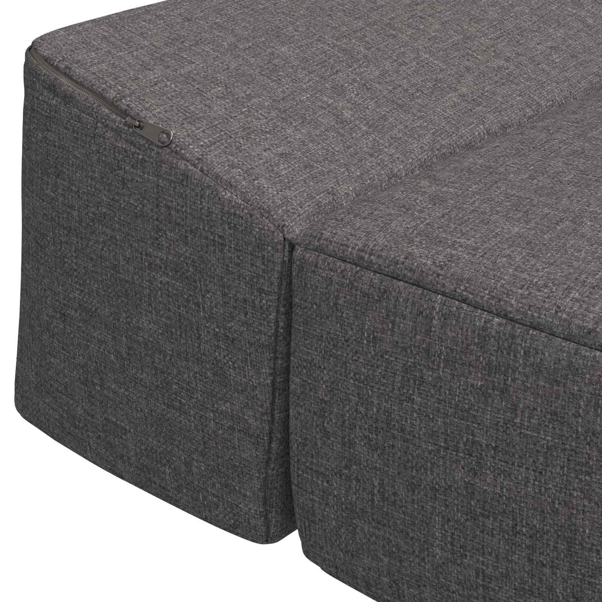 vidaXL Vouwbare Sofa Bed Lichtgrijs 70 x 60 x 63 cm Stof