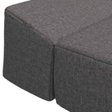 vidaXL Vouwbare Sofa Bed Lichtgrijs 70 x 60 x 63 cm Stof