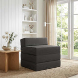 vidaXL Vouwbare Sofa Bed Lichtgrijs 70 x 60 x 63 cm Stof