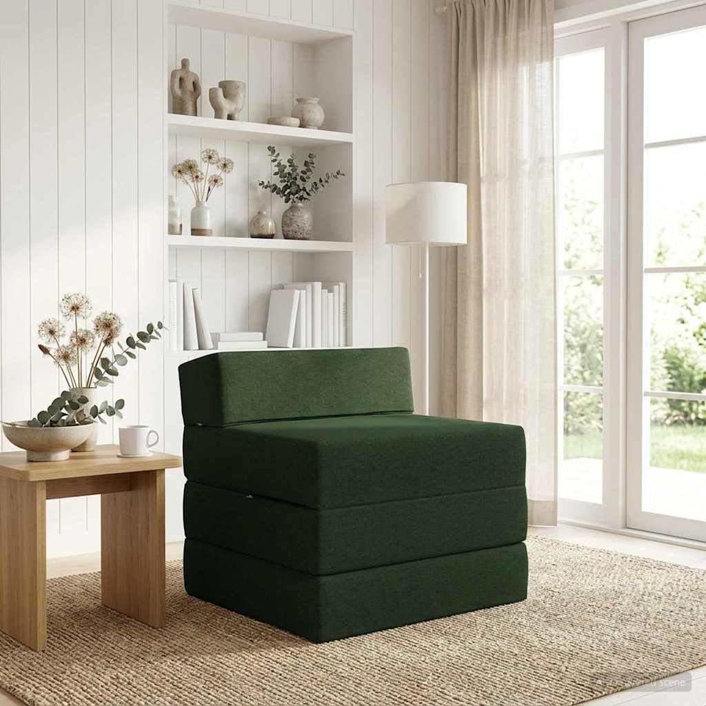 vidaXL Vouwbare Sofa Bed Lichtgrijs 70 x 60 x 63 cm Stof