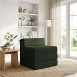 vidaXL Vouwbare Sofa Bed Lichtgrijs 70 x 60 x 63 cm Stof