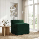 vidaXL Vouwbare Sofa Bed Lichtgrijs 70 x 60 x 63 cm Stof