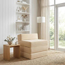 vidaXL Vouwbare Sofa Bed Lichtgrijs 70 x 60 x 63 cm Stof